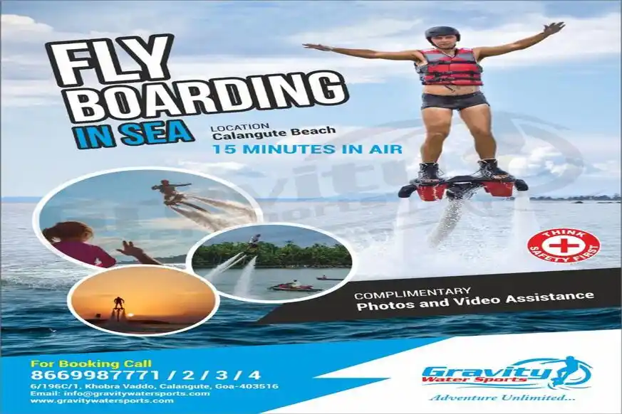 flyboarding price at goa